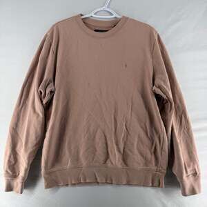 0940 Medium AllSaints Men's Raven Crew Neck Sweatshirt